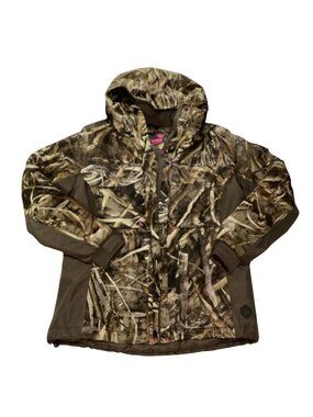 Game Winner Women's Size Small Realtree Max 5 wit Pink Accents Hunting Coat NICE